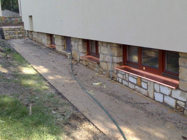 tryskání pískování